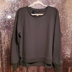 Open Back Keyhole Sweatshirt
